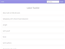 Tablet Screenshot of lafirmamusic.com